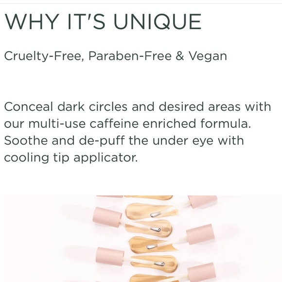 DOMINIQUE Cosmetics WIDE AWAKE FULL COVER CONCEALER  NATURAL FINISH NWT - Picture 5 of 10